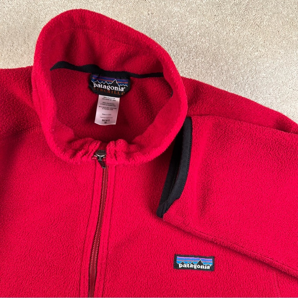 Patagonia Red Fleece Jacket
